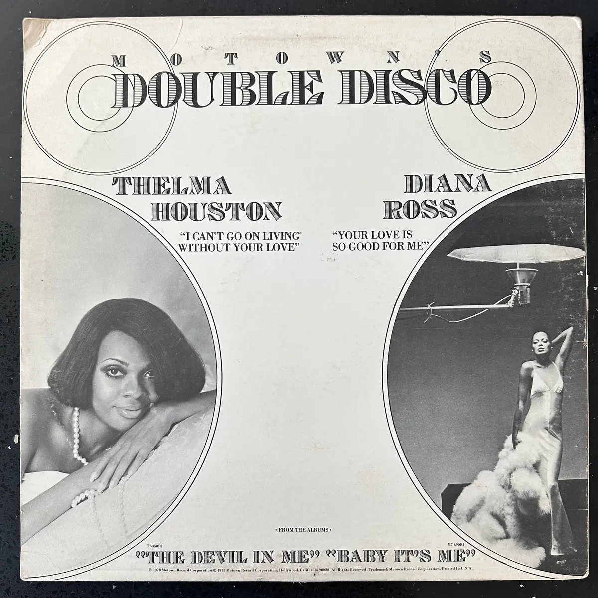 Diana Ross & Thelma Houston 12" Promo Single - Lp Vinyl - Used 1