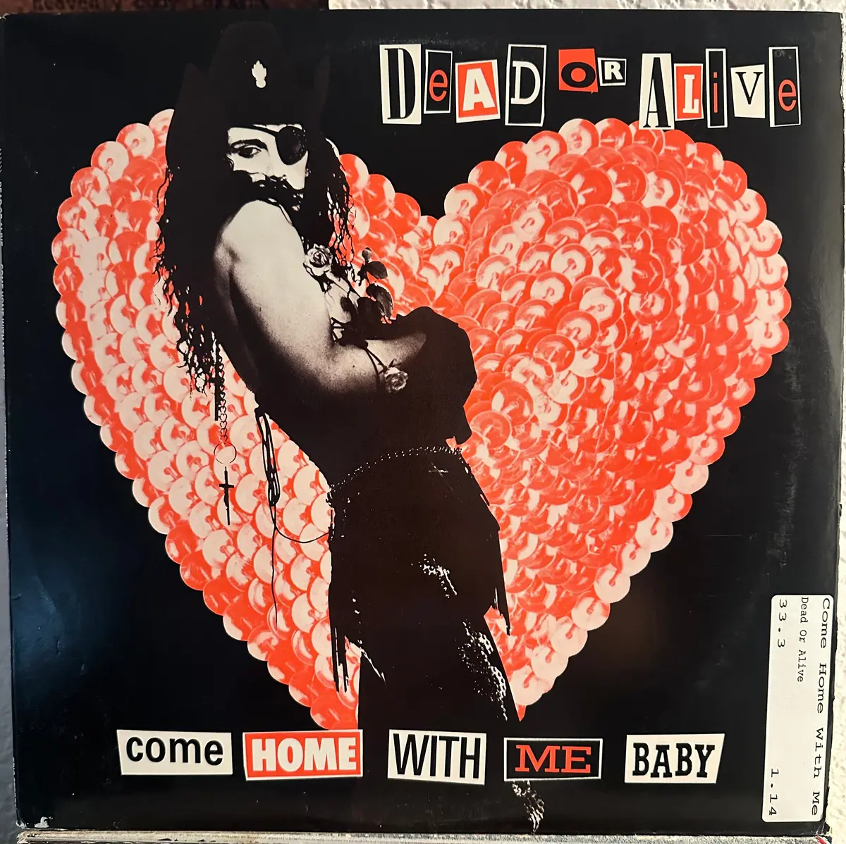 Dead Or Alive - Come Home With Me Baby 12" Single Lp Vinyl - Used 1