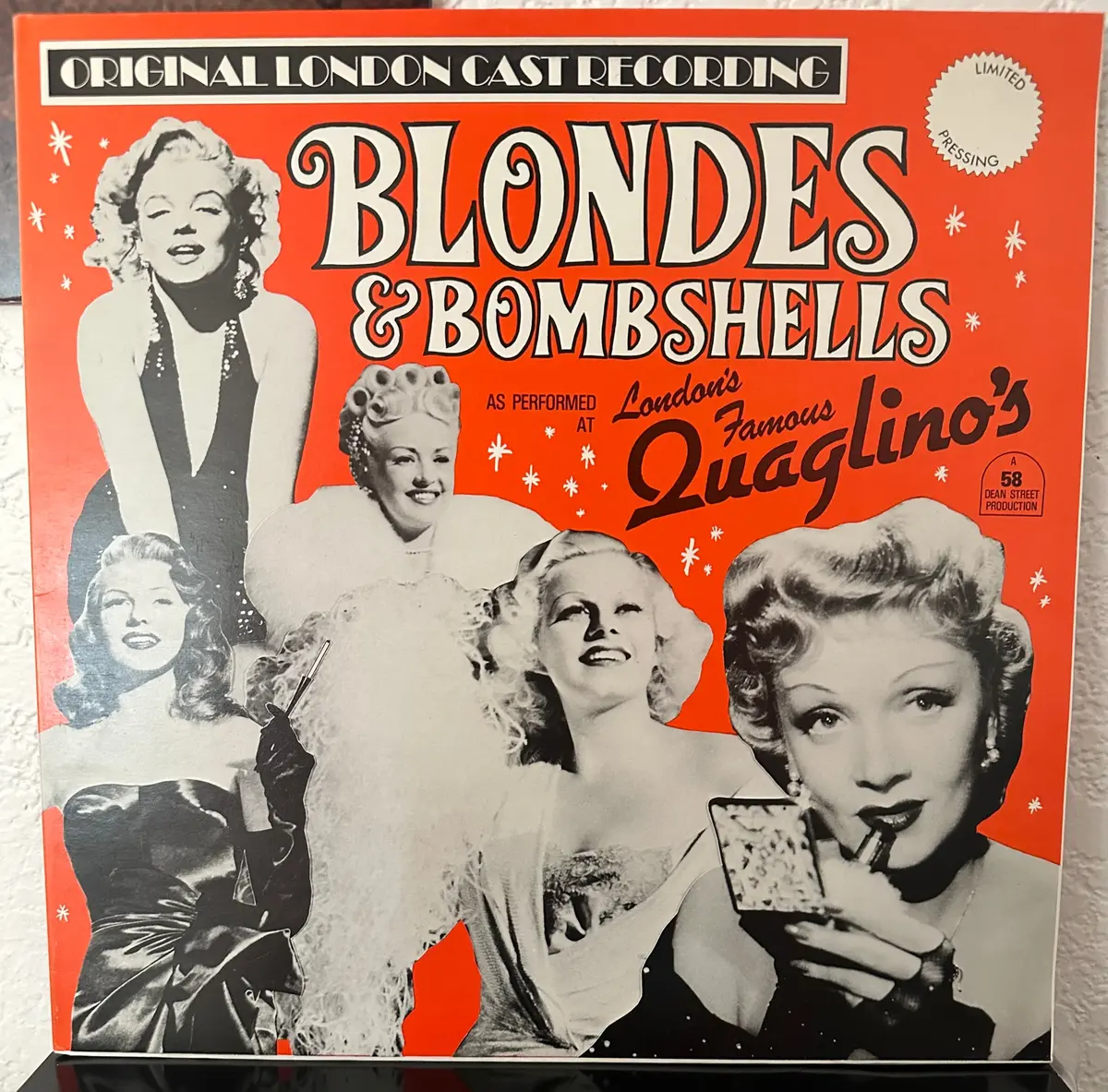 Blondes And Bombshell London Cast Recording Vinyl 1