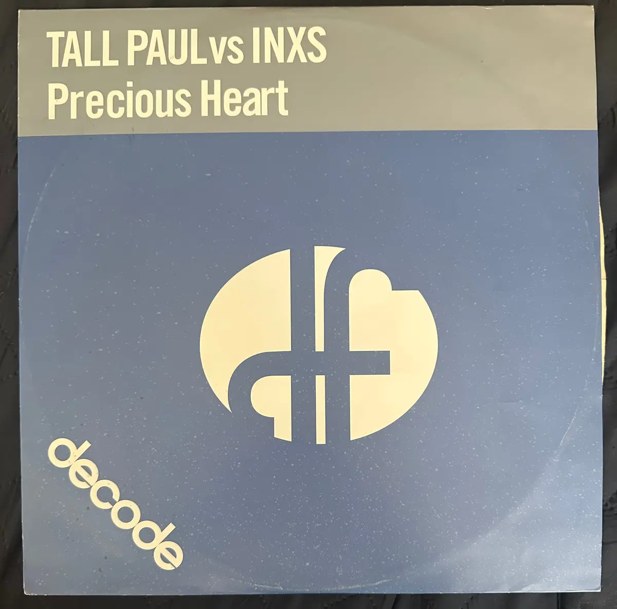 Tall Paul Vs Inxs - Precious Heart 12” Lp Vinyl Used 1