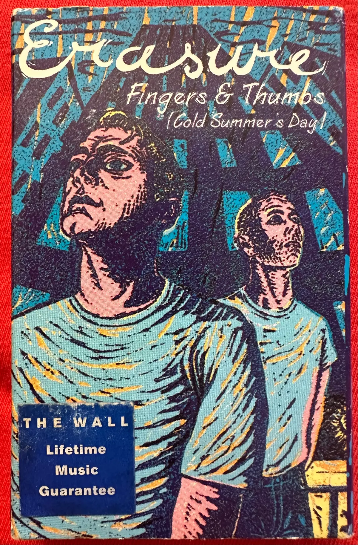 Erasure -Fingers And Thumbs Cassette Single - Used 1