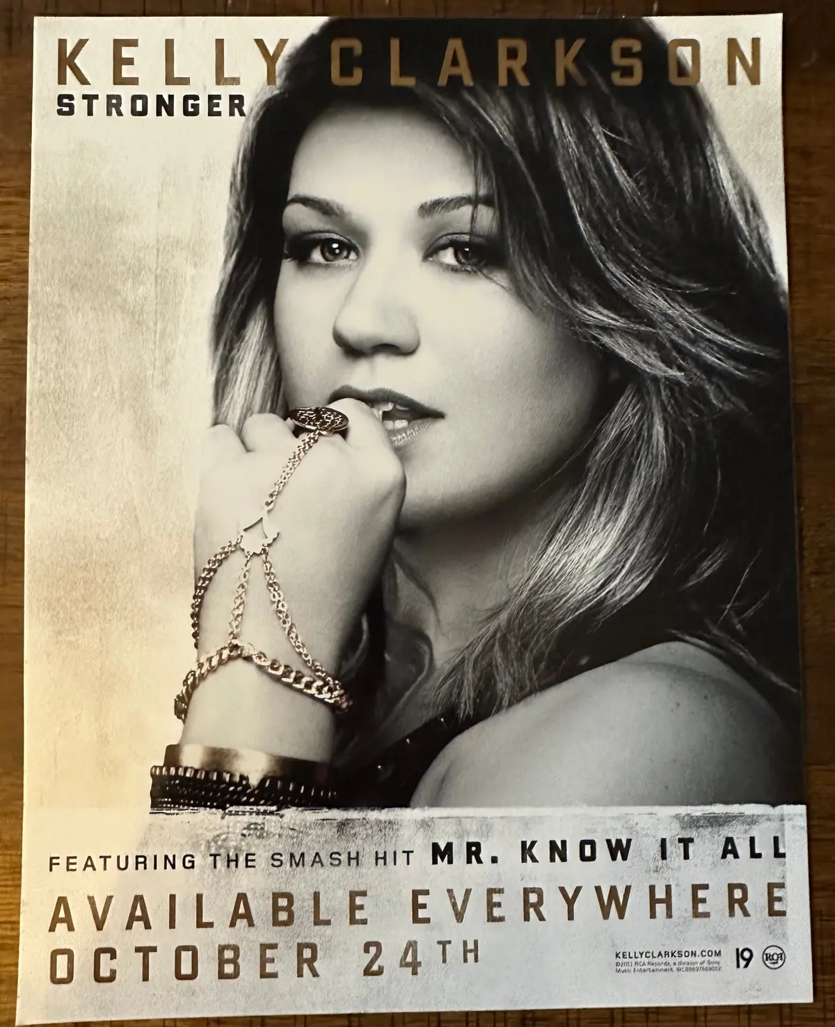 Kelly Clarkson Window Decal 1