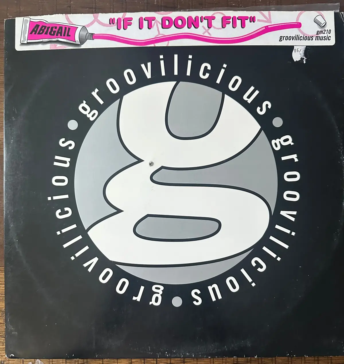 Abigail, If It Don’T Fit 12 Inch Single Promo Vinyl Lp Used 1