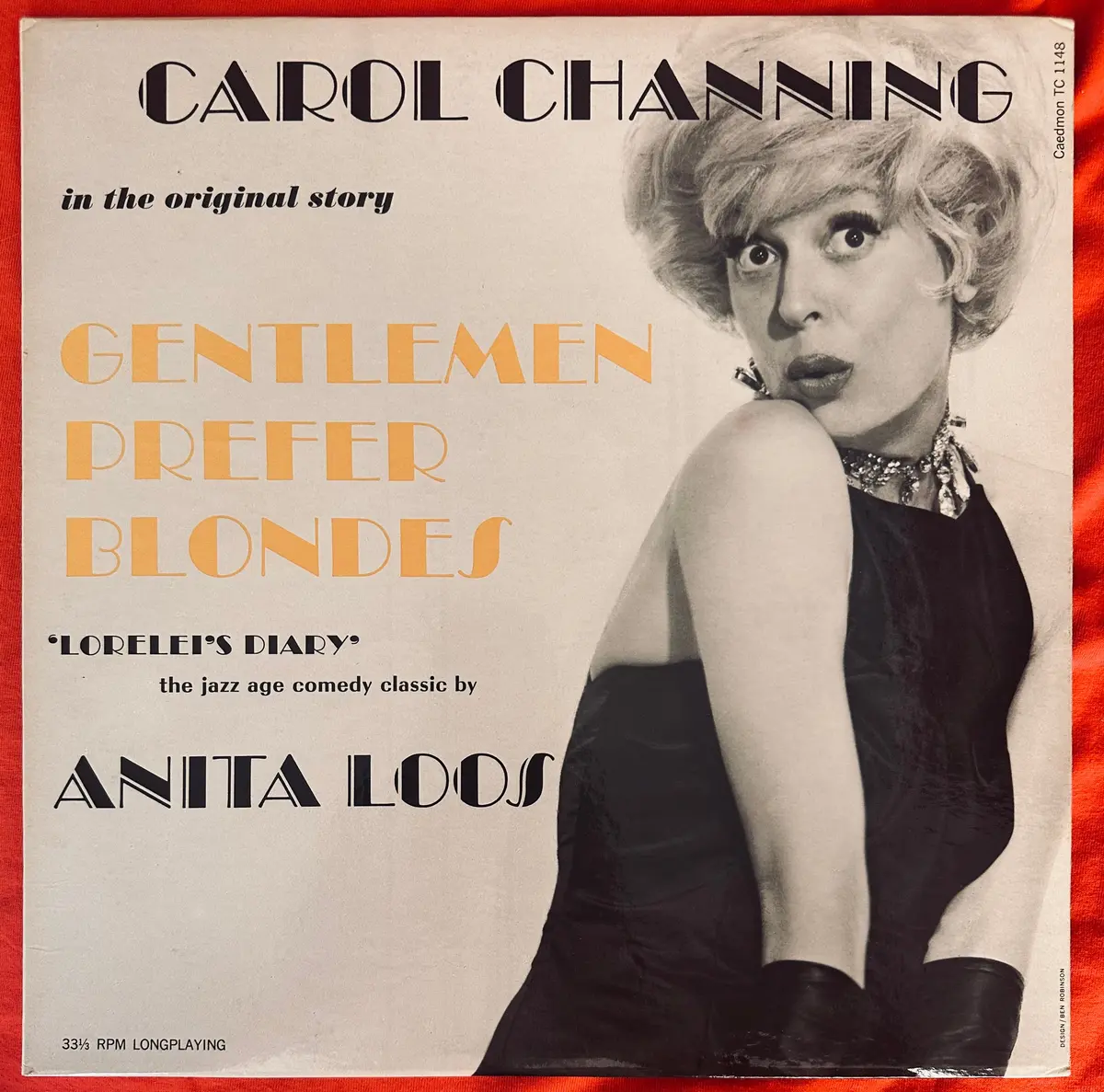 Carol Channing - Gentlemen Prefer Blondes Lp Vinyl Used 1962 1