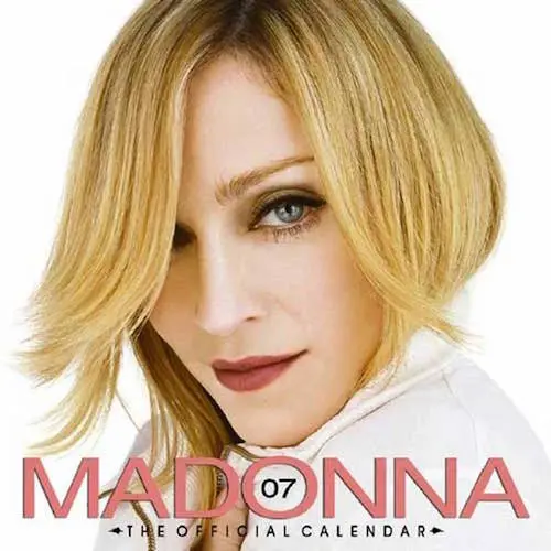 Madonna 2007 Official Calendar New 1