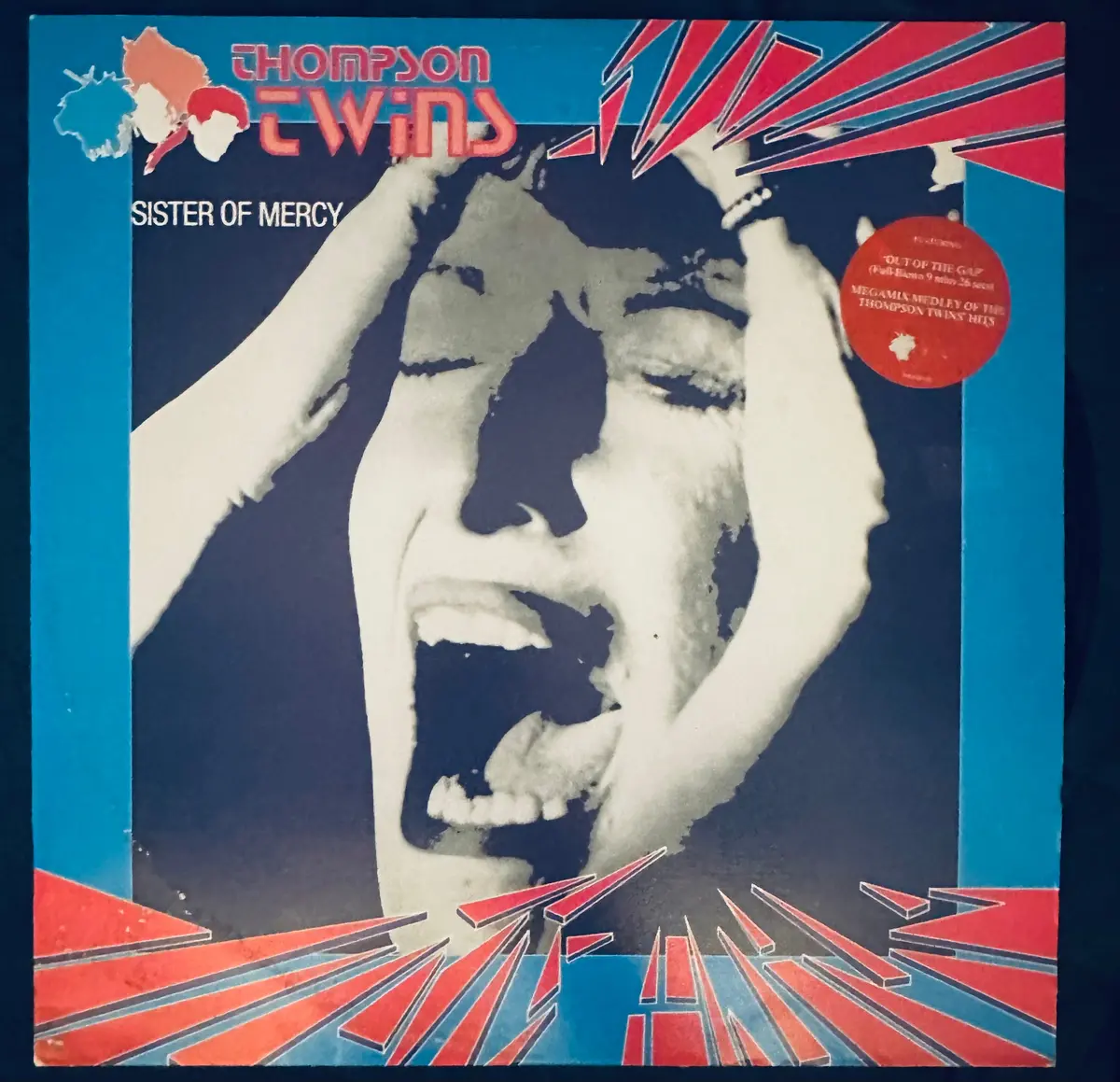 Thompson Twins - 12” Single  Sister Of Mercy Lp Uk Vinyl - Used 1