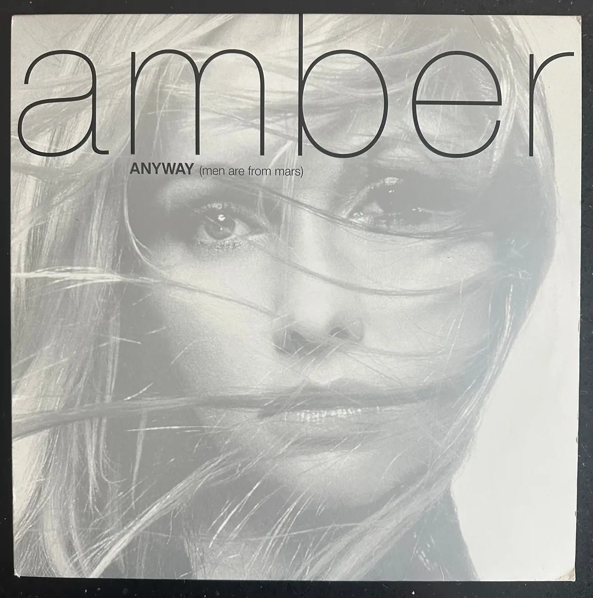 Amber --  Anyways (Men Are From Mars) 12" Remix Lp Vinyl - Used 1