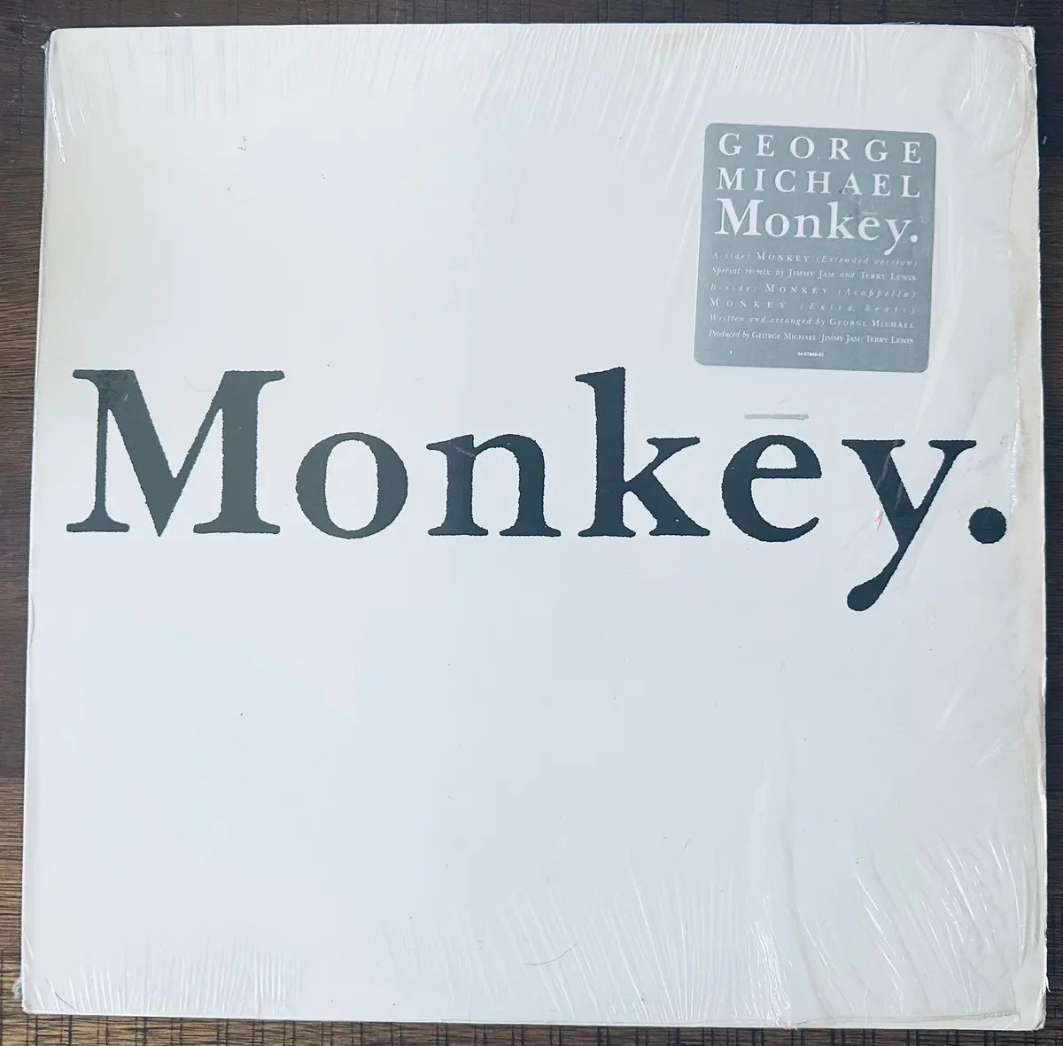 George Michael Monkey 12” Single Used 1