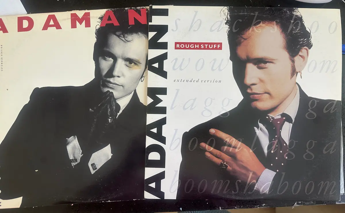 Adam Ant - 2 Original 90S 12" Singles Room At The Top  / Rough Stuff Lp Vinyl - Used 1
