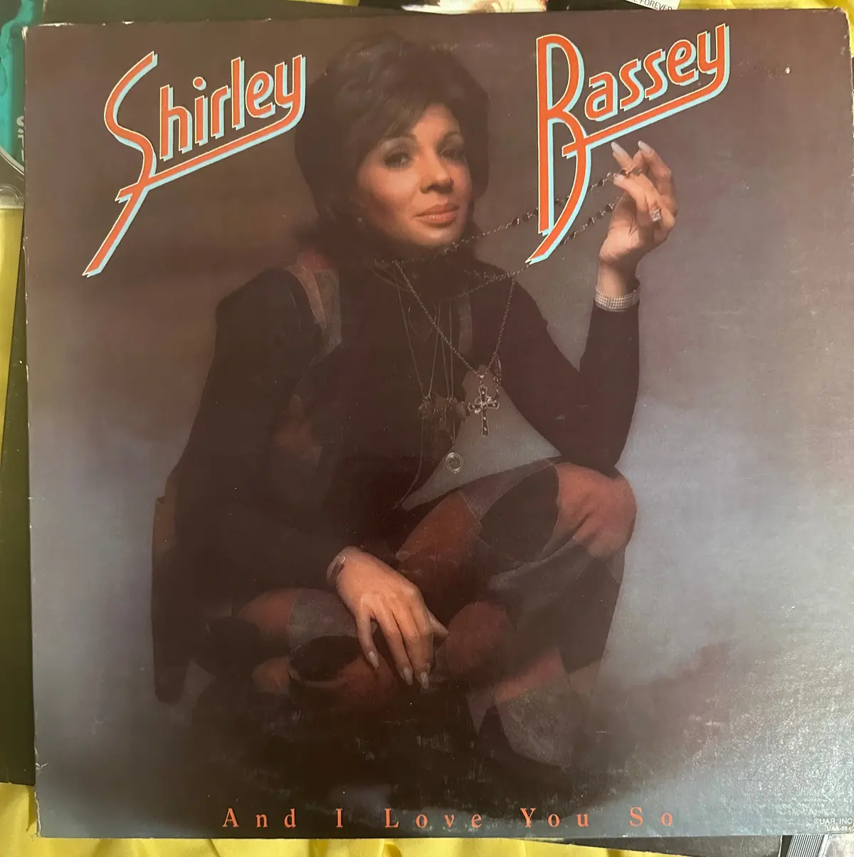 Shirley Bassey And I Love You So  Lp Vinyl - Used 1