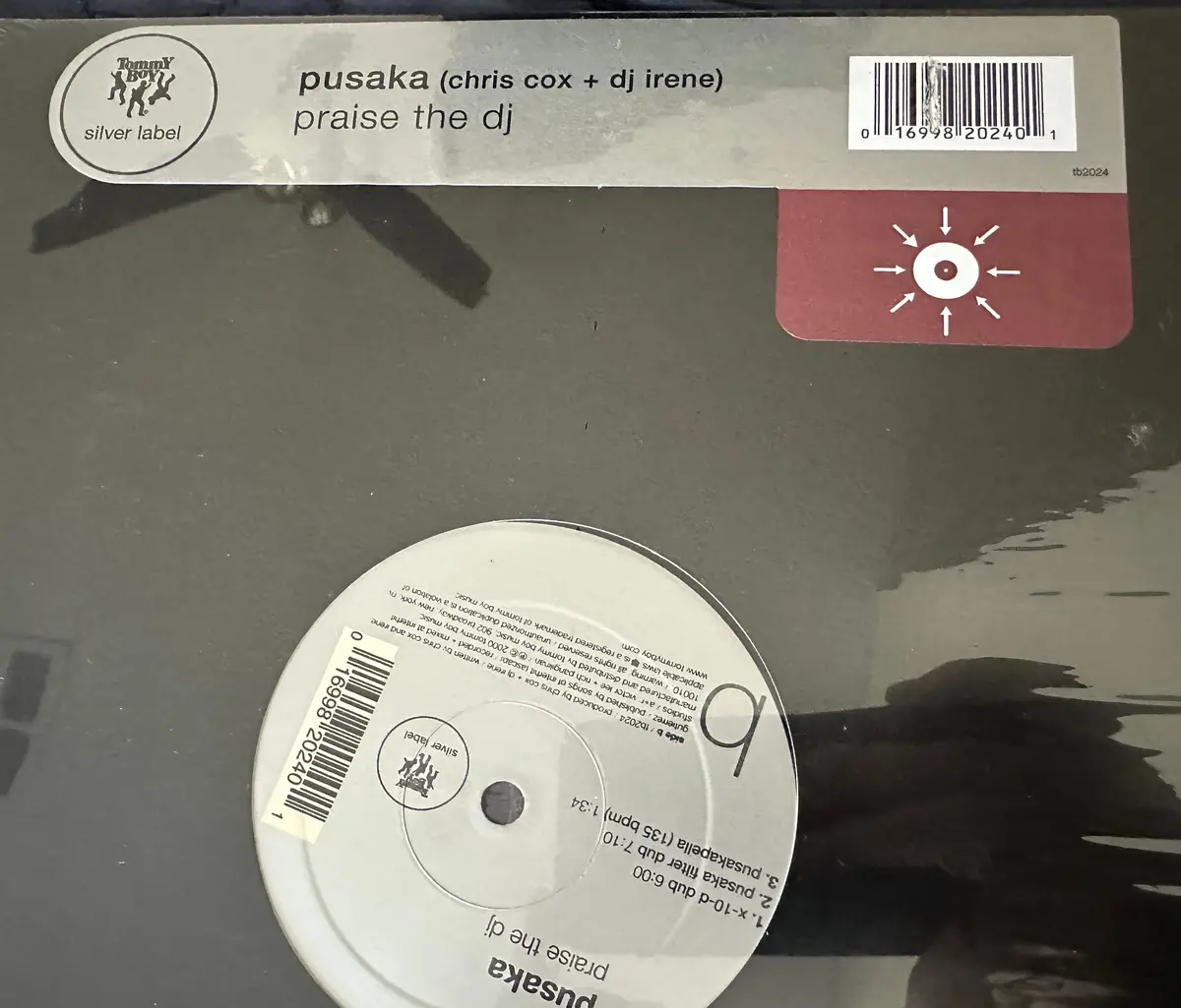 Pusaka (Chris Cox & Dj Irene) - Praise The Dj 12” Vinyl - New 1