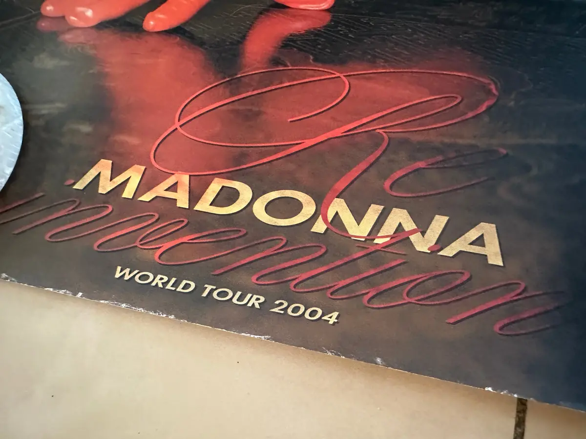 Madonna Re-Invention Tour Official Tour Poster (Usa Orders Only) 2
