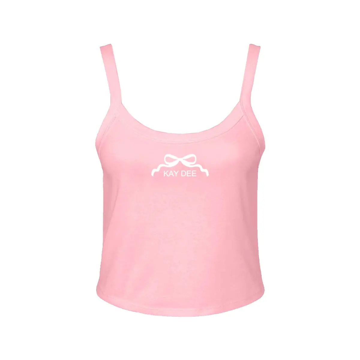 Kappa Delta Spaghetti Strap Tank - Kay Dee Bow 1