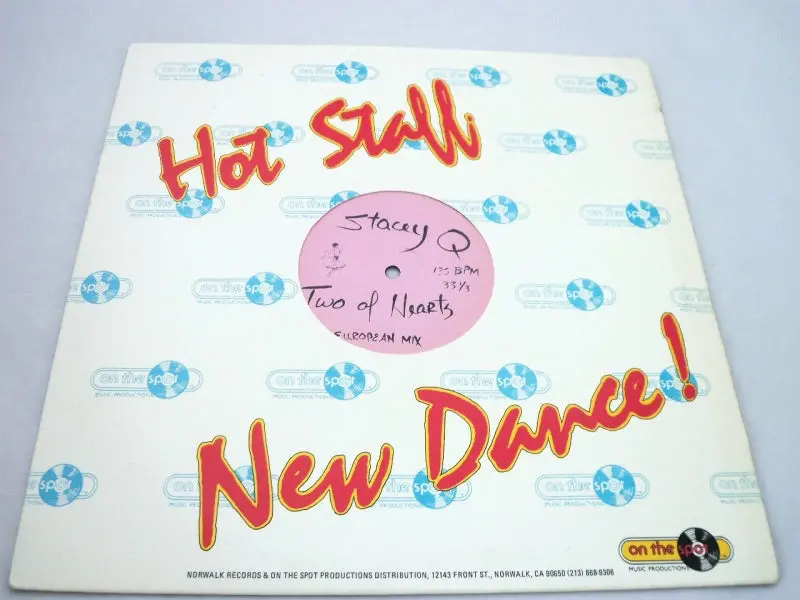 Stacey Q - Two Of Hearts 12" Promo Lp Vinyl 1986 - Used 1