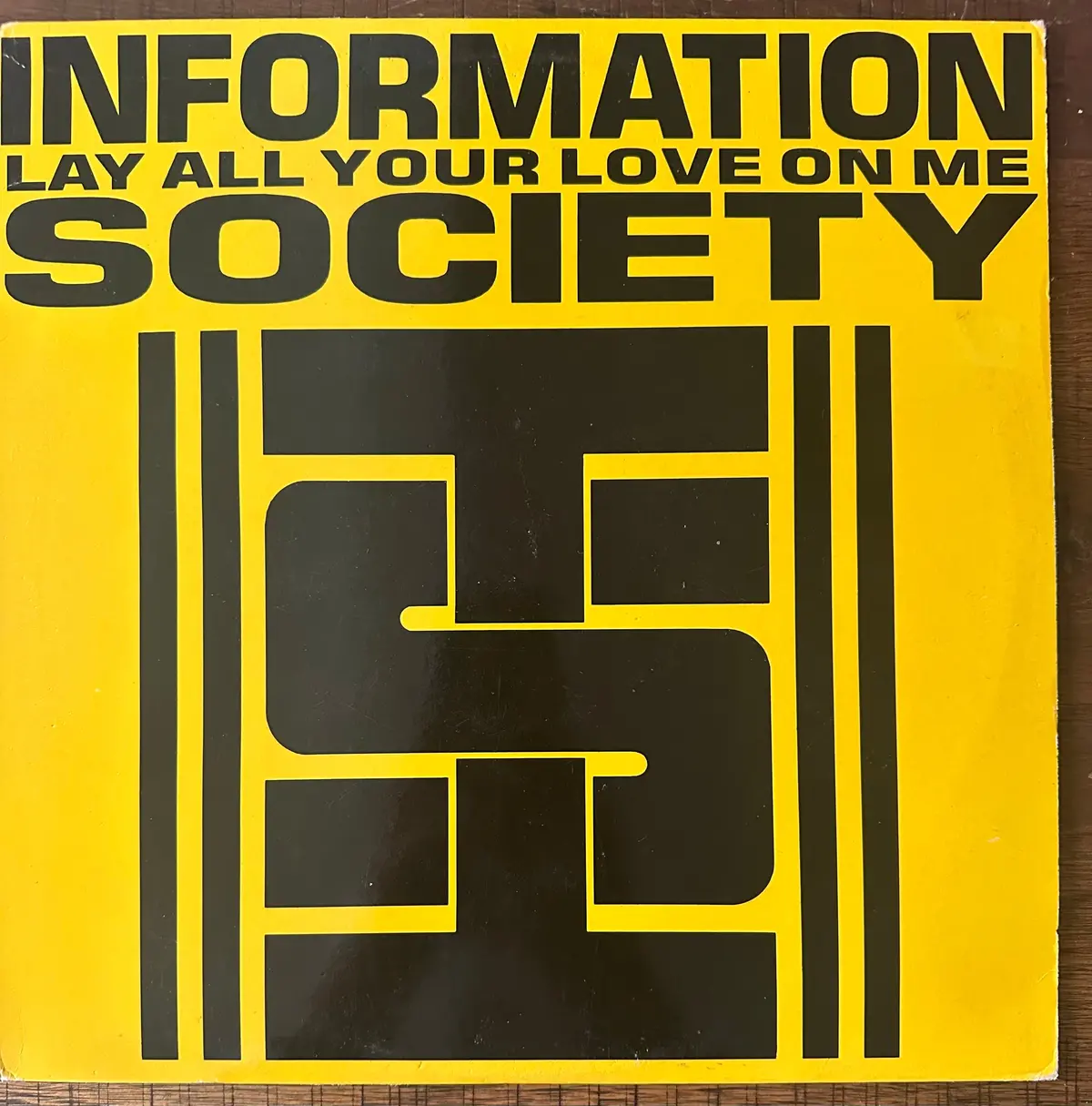 Information Society Lay All Your Love On Me 12 Inch Vinyl 1