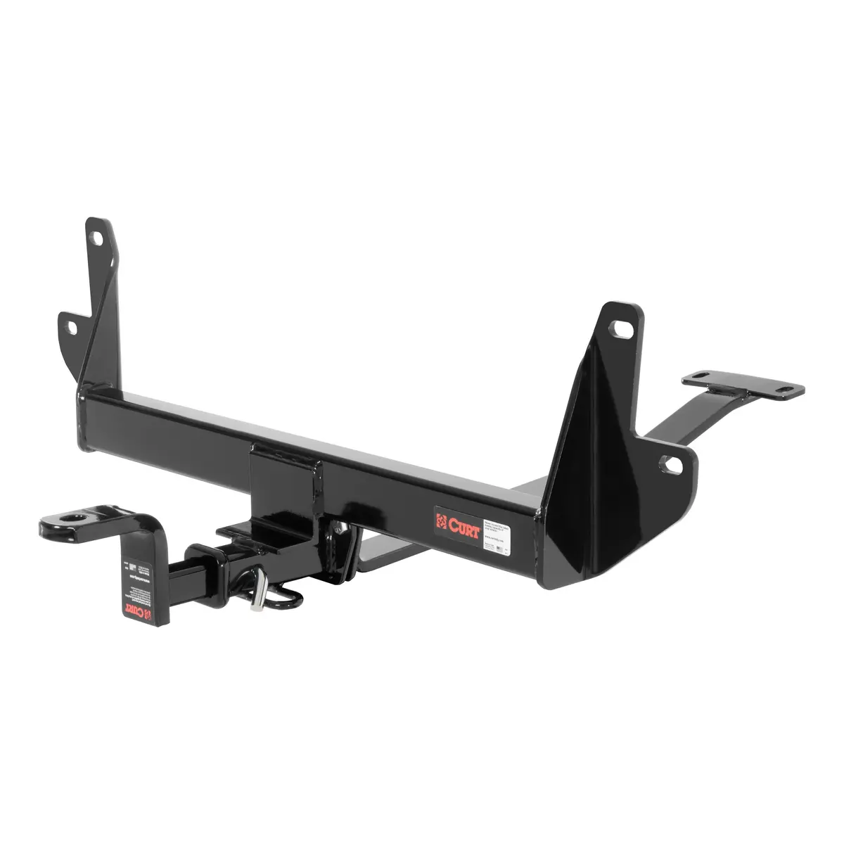 Curt 110333 Class 1 Trailer Hitch With Ball Mount, 1-1/4-Inch Receiver, Select Bmw 328Xi, 335Xi 1