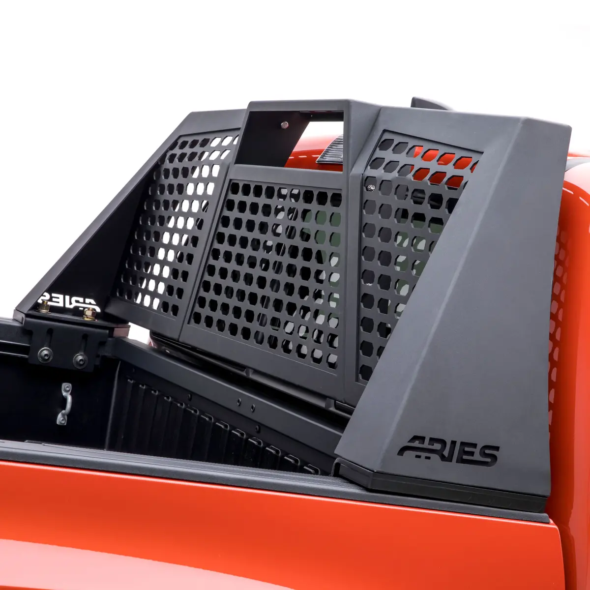 Aries 1110114 Switchback Black Aluminum Truck Headache Rack Cab Protector For Select Toyota Tacoma 1