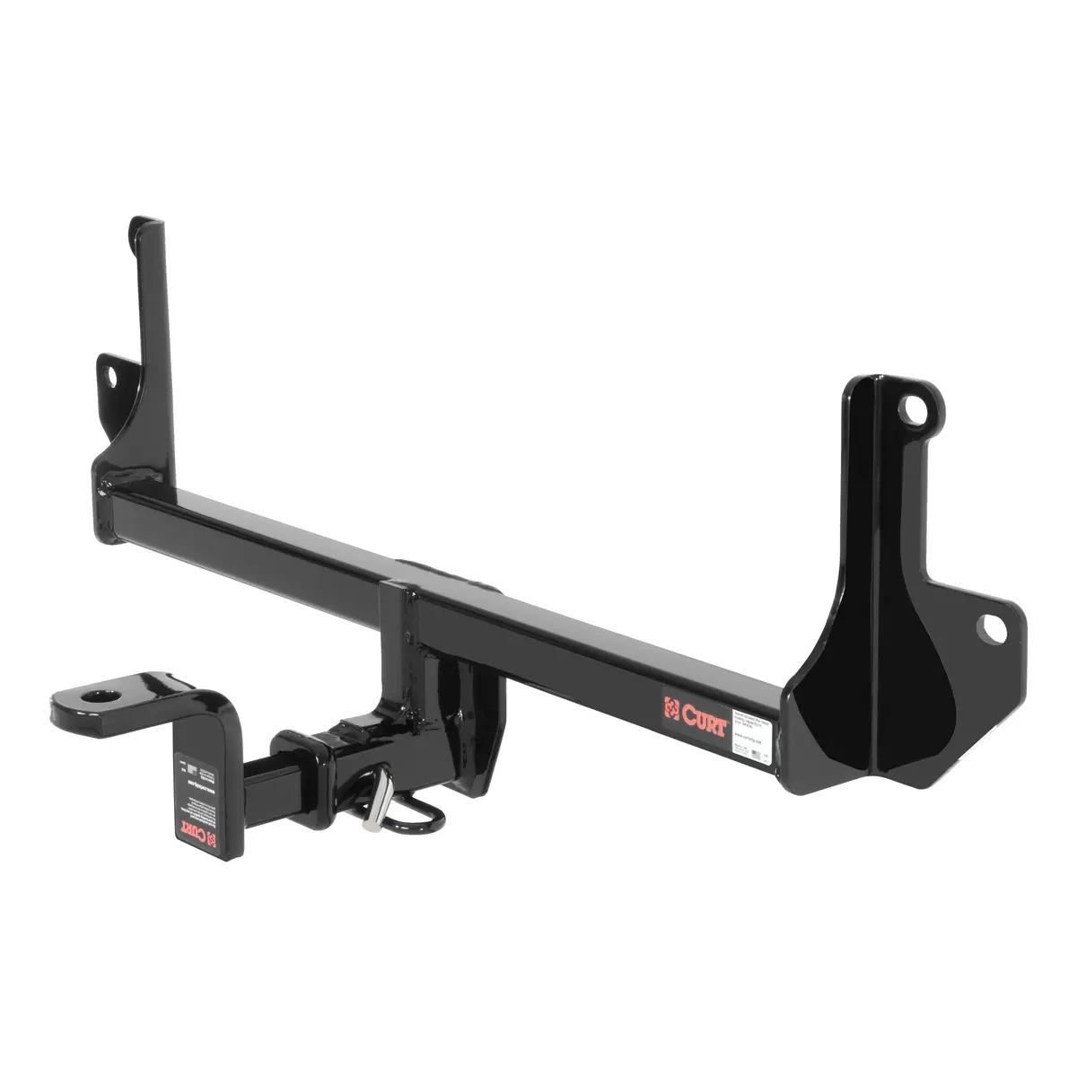 Curt 111843 Class 1 Trailer Hitch With Ball Mount, 1-1/4-Inch Receiver, Select Bmw 1 Series M, 128I, 135I 1