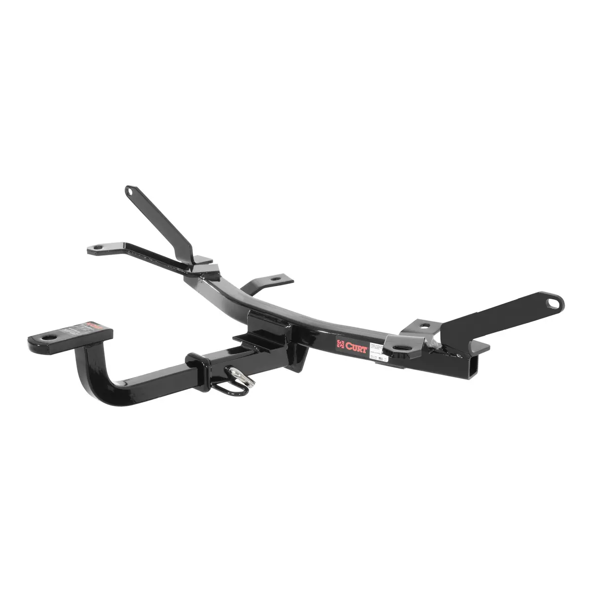 Curt 113293 Class 1 Trailer Hitch With Ball Mount, 1-1/4-Inch Receiver, Select Ford Fusion, Lincoln Mkz, Zephyr, Mazda 6, Mercury Milan 1