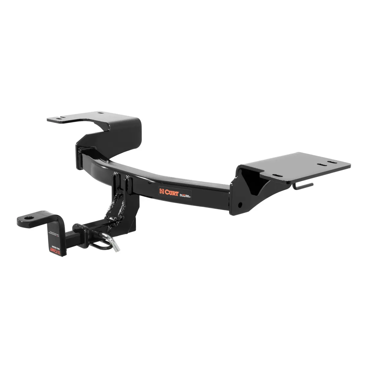 Curt 113473 Class 1 Trailer Hitch With Ball Mount, 1-1/4-Inch Receiver, Select Fiat 500 1