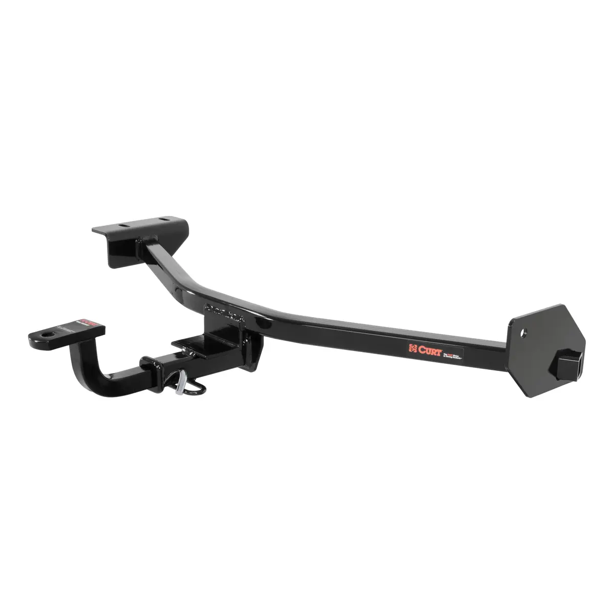 Curt 113963 Class 1 Trailer Hitch With Ball Mount, 1-1/4-Inch Receiver, Select Nissan Leaf 1