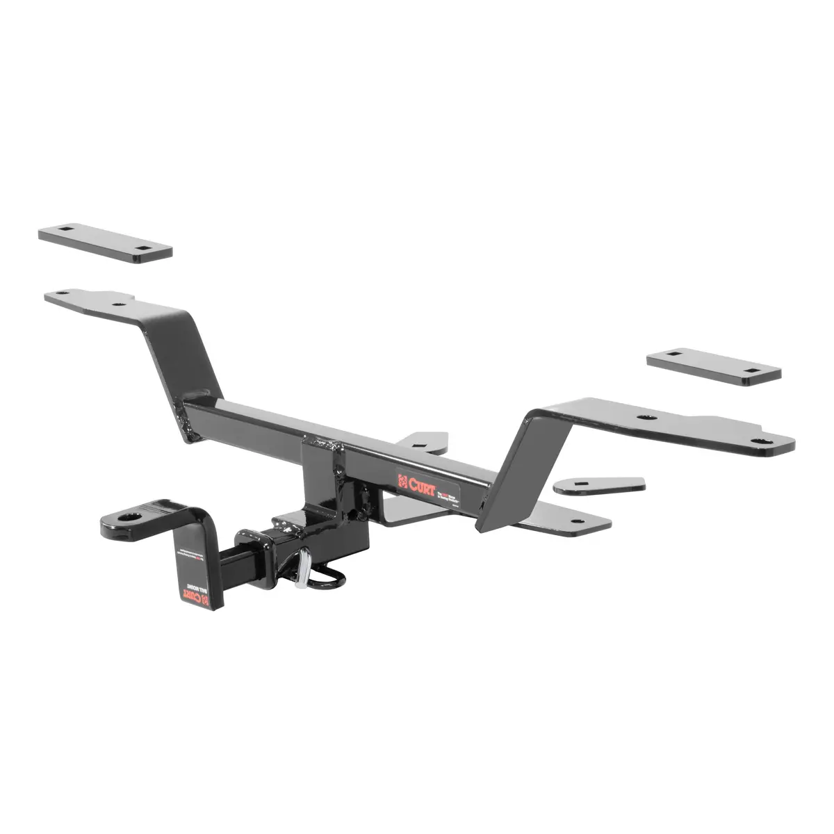Curt 114483 Class 1 Trailer Hitch With Ball Mount, 1-1/4-Inch Receiver, Select Audi A4, Allroad, Quattro, A5, Sportback 1