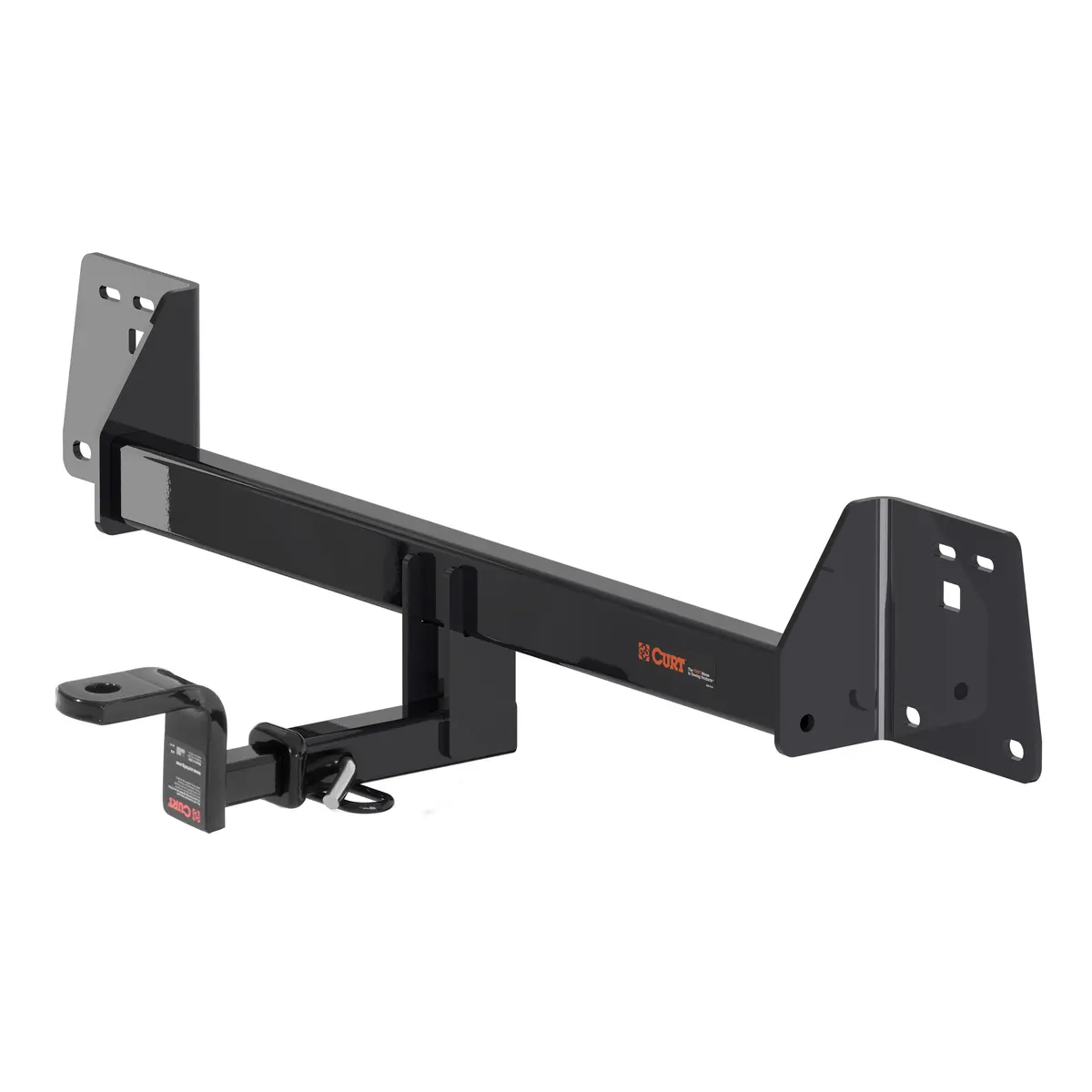 Curt 114733 Class 1 Trailer Hitch With Ball Mount, 1-1/4-Inch Receiver, Select Toyota Prius, Prime 1