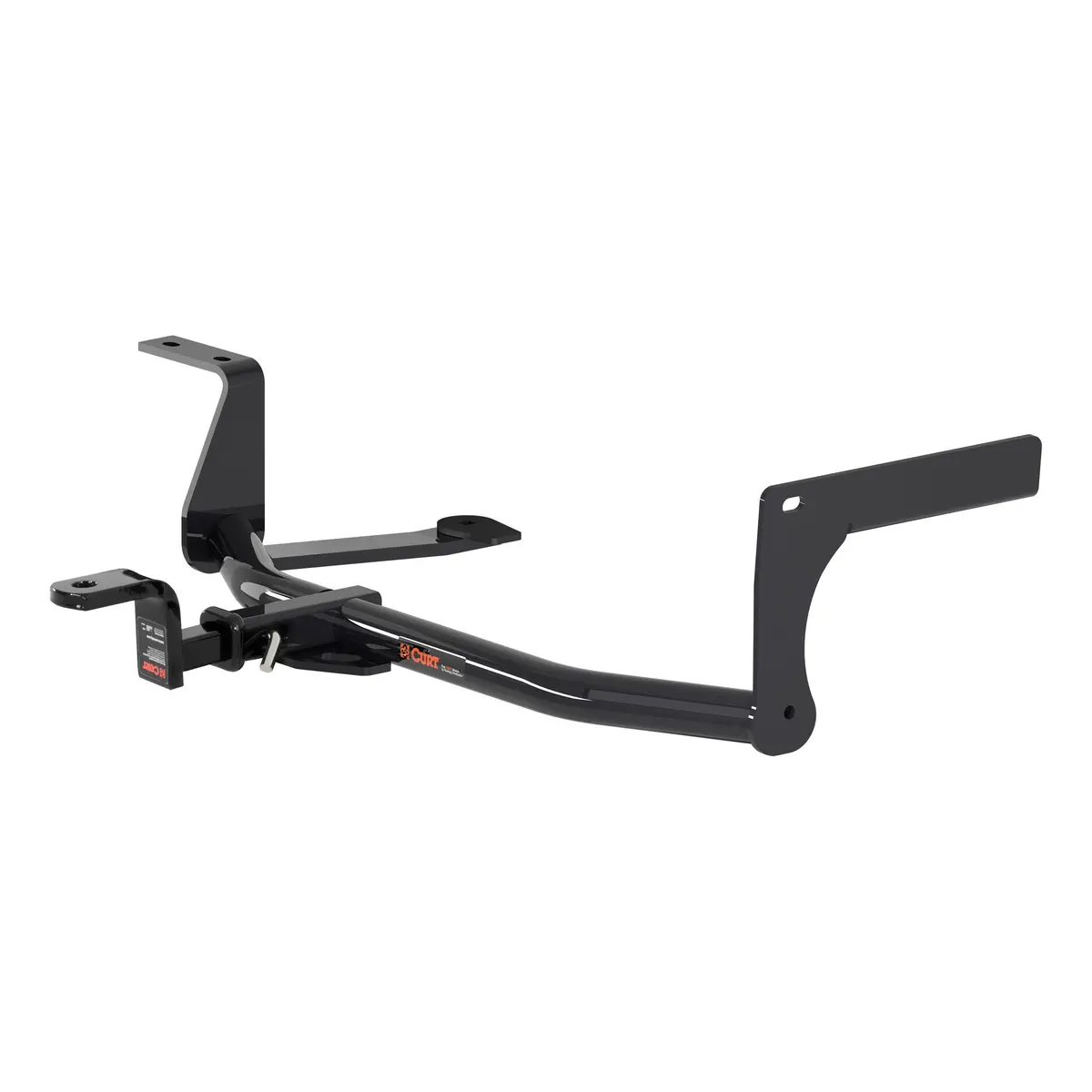Curt 114743 Class 1 Trailer Hitch With Ball Mount, 1-1/4-Inch Receiver, Select Volkswagen Golf, Jetta 1