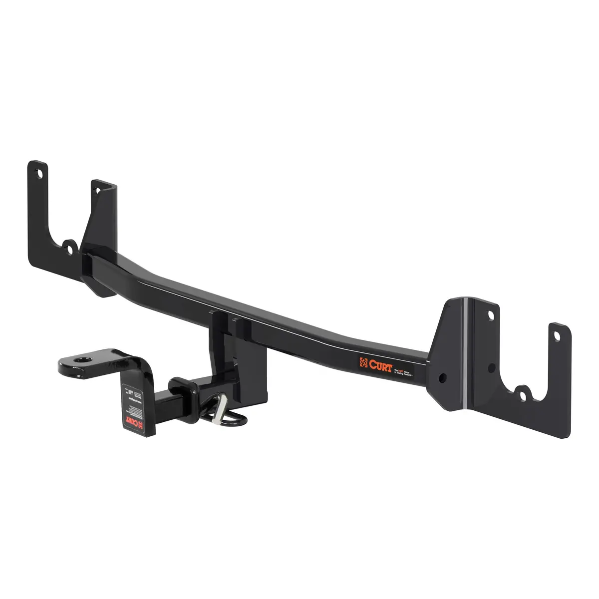Curt 114843 Class 1 Trailer Hitch With Ball Mount, 1-1/4-Inch Receiver, Select Toyota Prius C 1