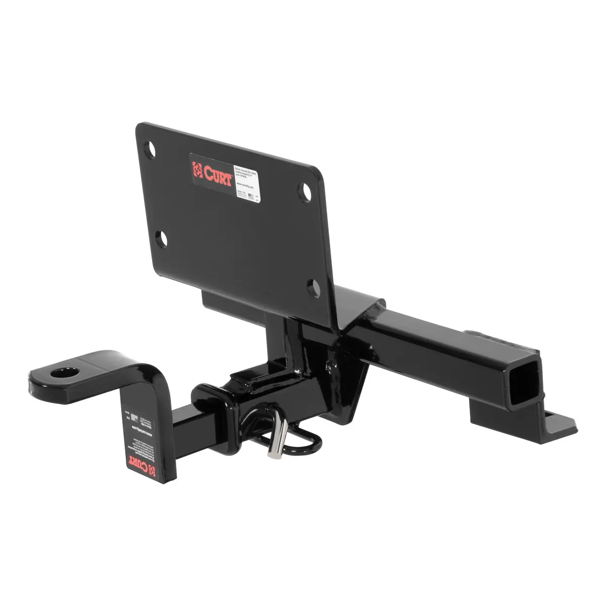 Curt 114993 Class 1 Trailer Hitch With Ball Mount, 1-1/4-Inch Receiver, Select Infiniti G25, G35, G37 1