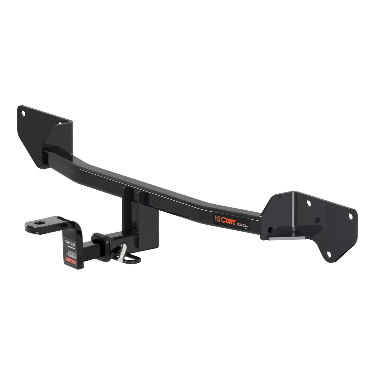 Curt 115233 Class 1 Trailer Hitch With Ball Mount, 1-1/4-Inch Receiver, Select Toyota Prius C 1