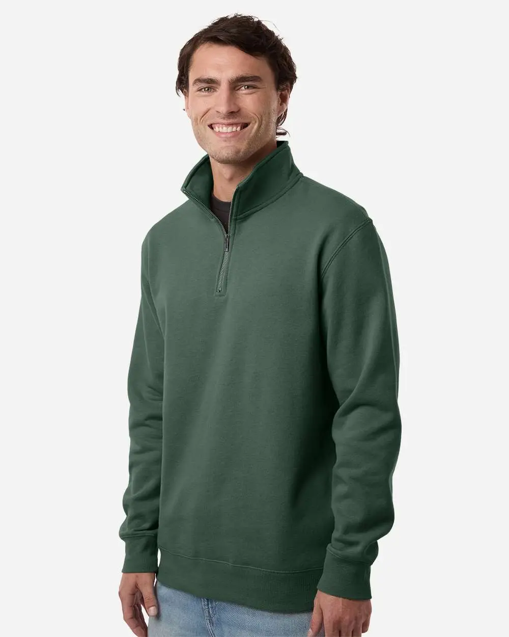 Delta Sigma Phi Quarter Zip Sweatshirt 3