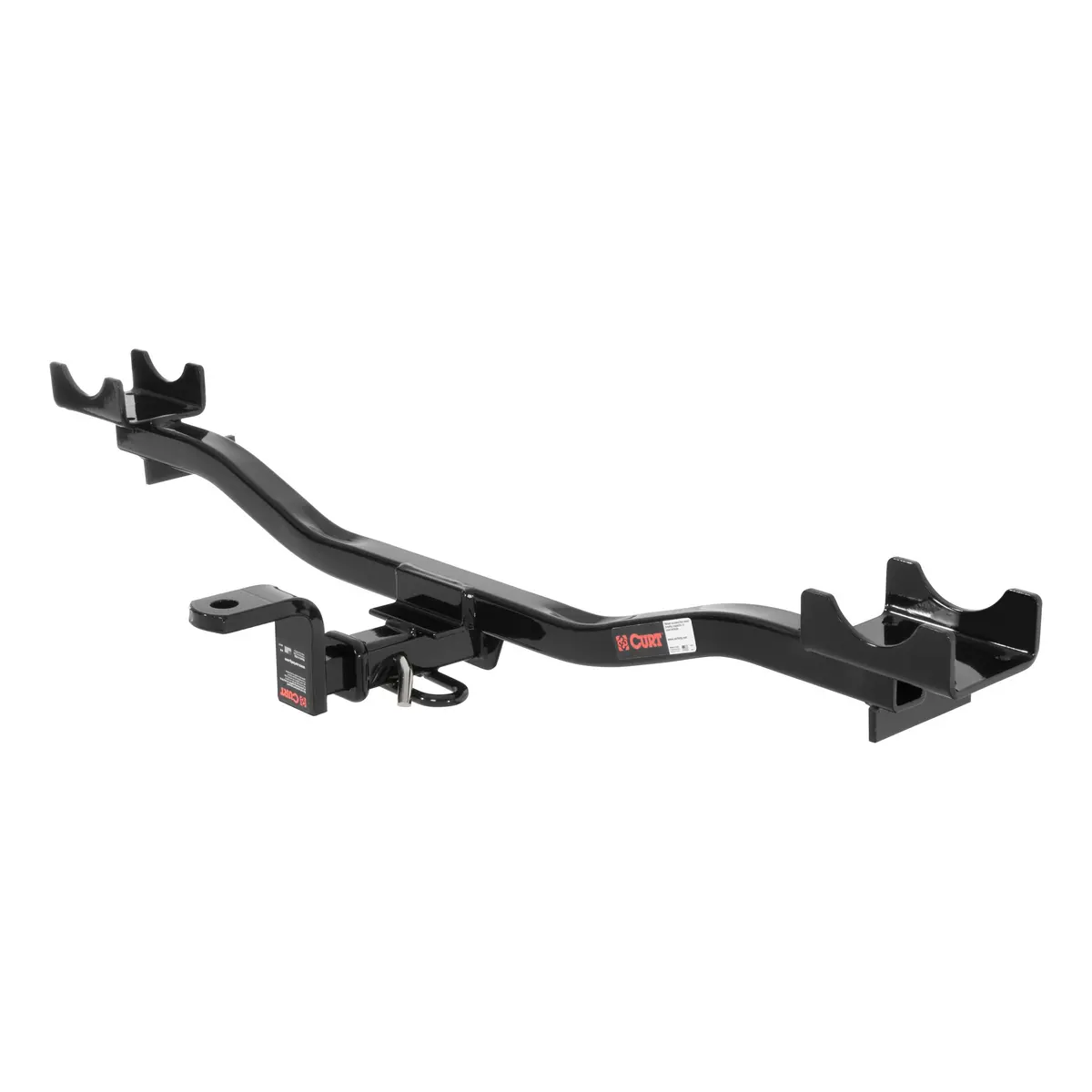 Curt 117013 Class 1 Trailer Hitch With Ball Mount, 1-1/4-Inch Receiver, Select Mercedes-Benz E320, E350, E500. E55, E550, E63 1