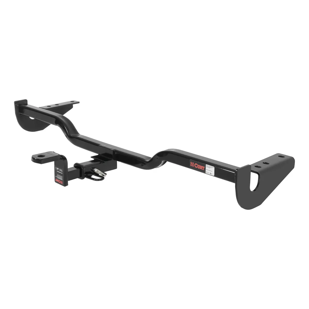 Curt 117253 Class 1 Trailer Hitch With Ball Mount, 1-1/4-Inch Receiver, Select Honda Prelude 1