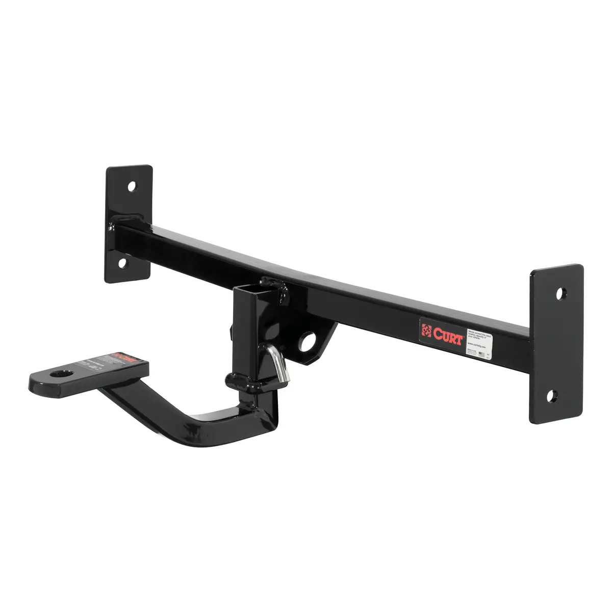 Curt 11746 Class 1 Vertical Trailer Hitch With Ball Mount, 1-1/4-Inch Receiver For Select Mazda Miata 1