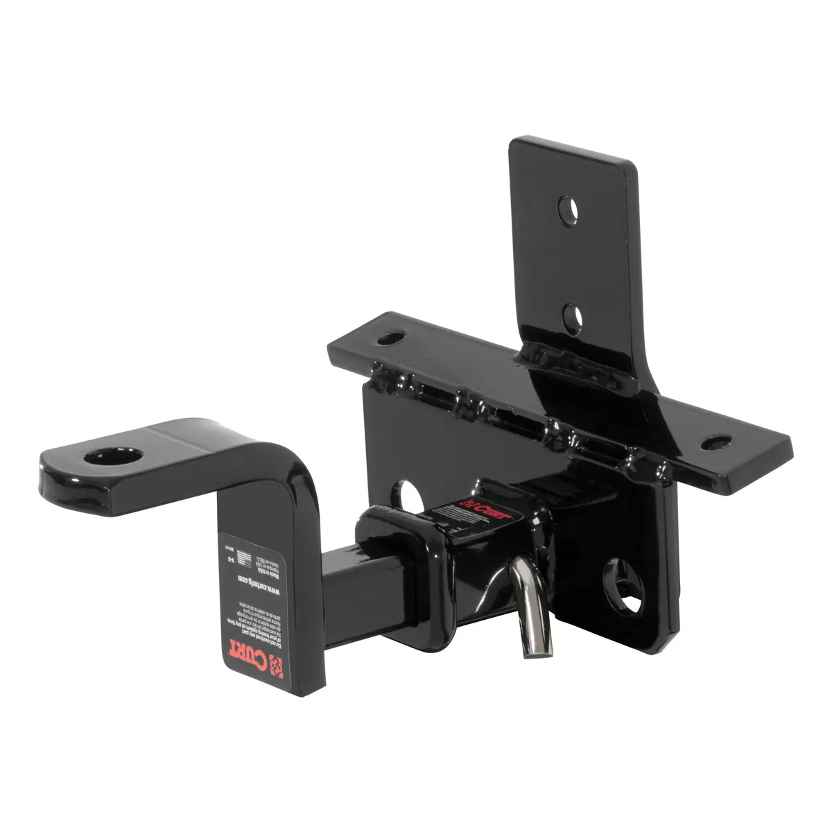 Curt 117733 Class 1 Trailer Hitch With Ball Mount, 1-1/4-Inch Receiver, Select Honda Pilot, Acura Mdx 1