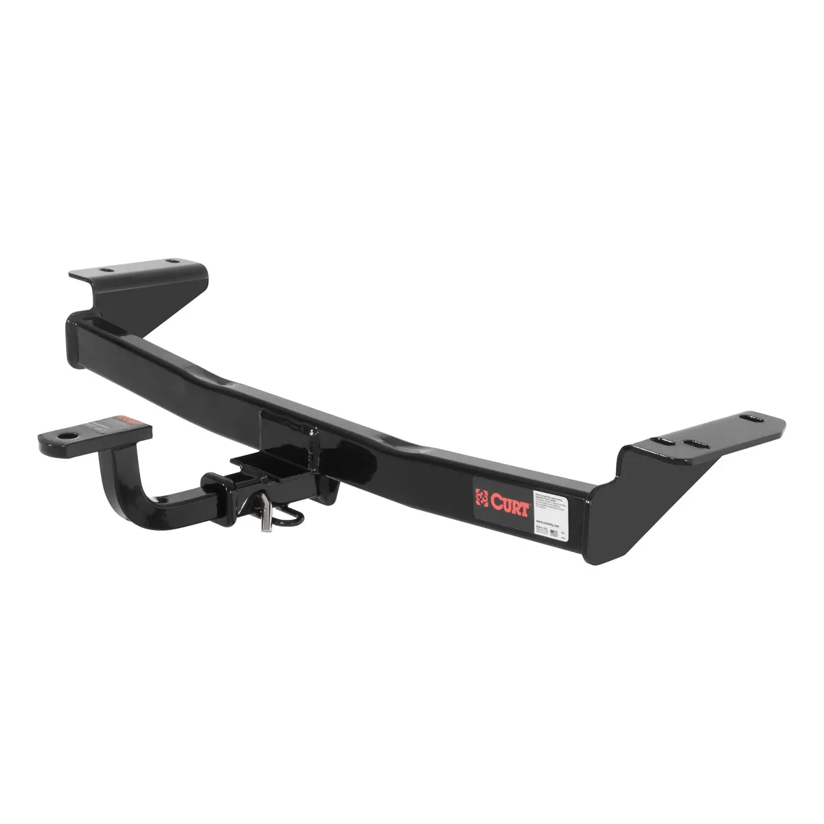 Curt 120303 Class 2 Trailer Hitch With Ball Mount, 1-1/4-Inch Receiver, Select Hyundai Tucson, Kia Sportage 1