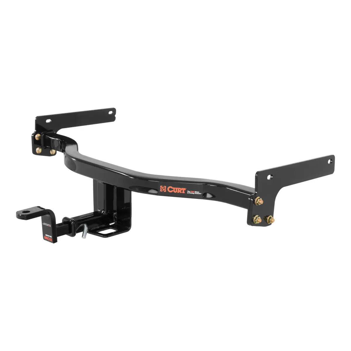 Curt 120963 Class 2 Trailer Hitch With Ball Mount, 1-1/4-Inch Receiver, Select Lincoln Mkc 1
