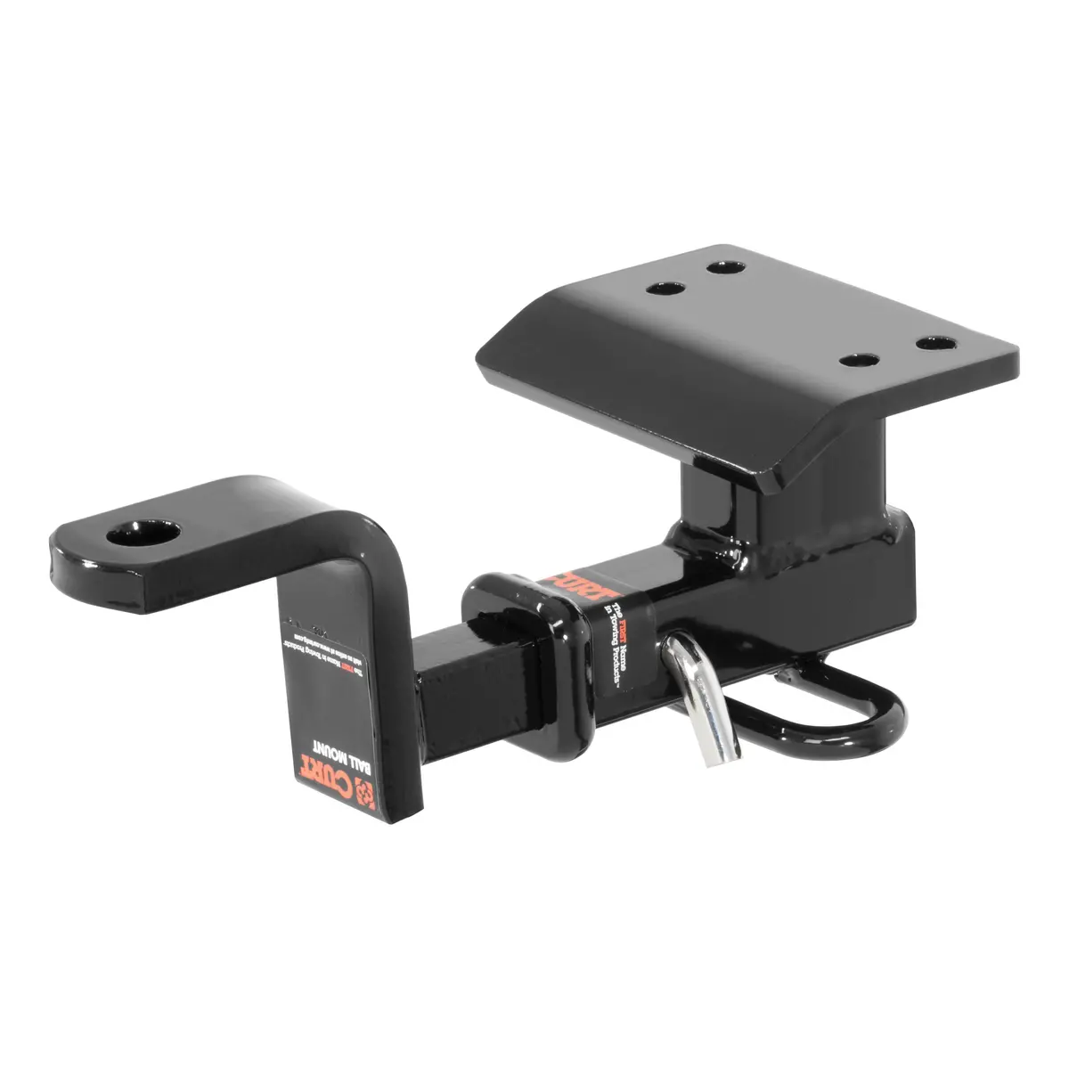 Curt 120973 Class 2 Trailer Hitch With Ball Mount, 1-1/4-Inch Receiver, Select Volkswagen Tiguan 1