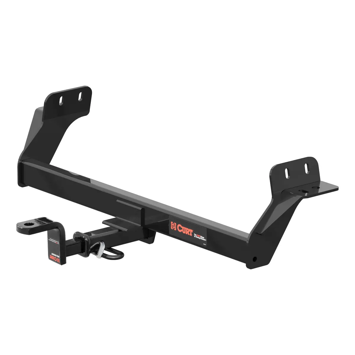 Curt 121643 Class 2 Trailer Hitch With Ball Mount, 1-1/4-Inch Receiver, Select Ford Fusion, Lincoln Mkz 1