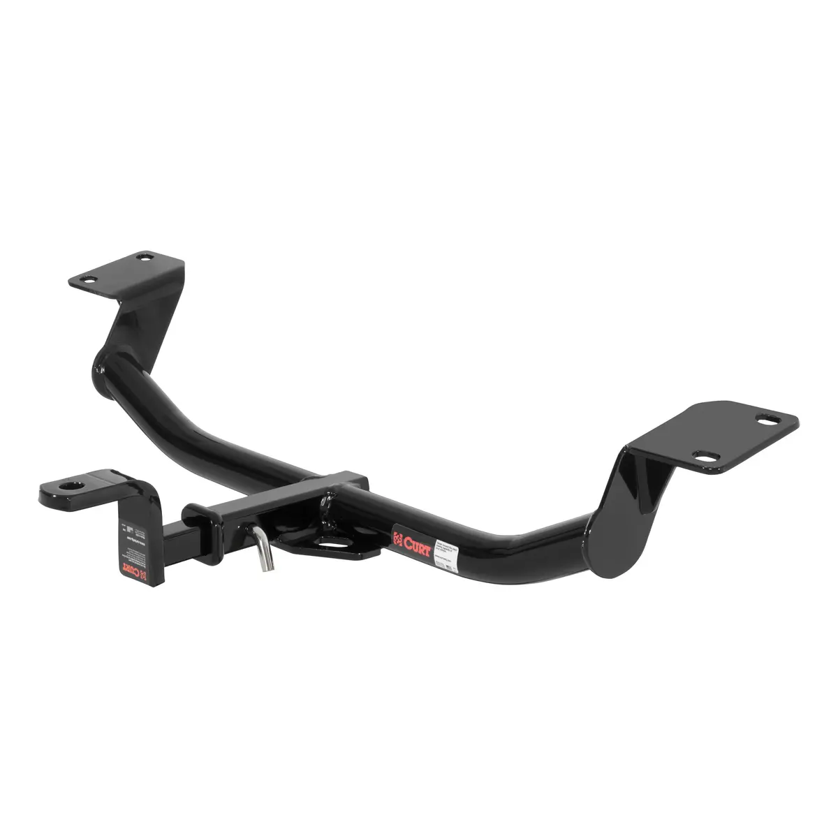 Curt 122213 Class 2 Trailer Hitch With Ball Mount, 1-1/4-Inch Receiver, Exposed Main Body, Select Pontiac Vibe, Toyota Matrix 1