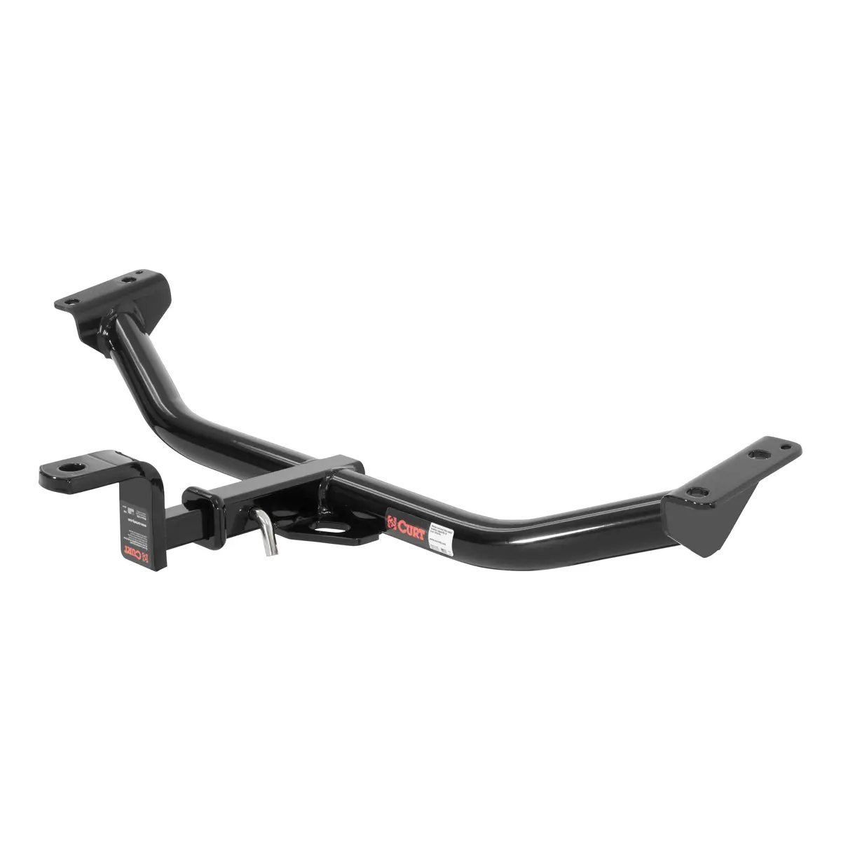 Curt 122343 Class 2 Trailer Hitch With Ball Mount, 1-1/4-Inch Receiver, Select Pontiac Vibe 1