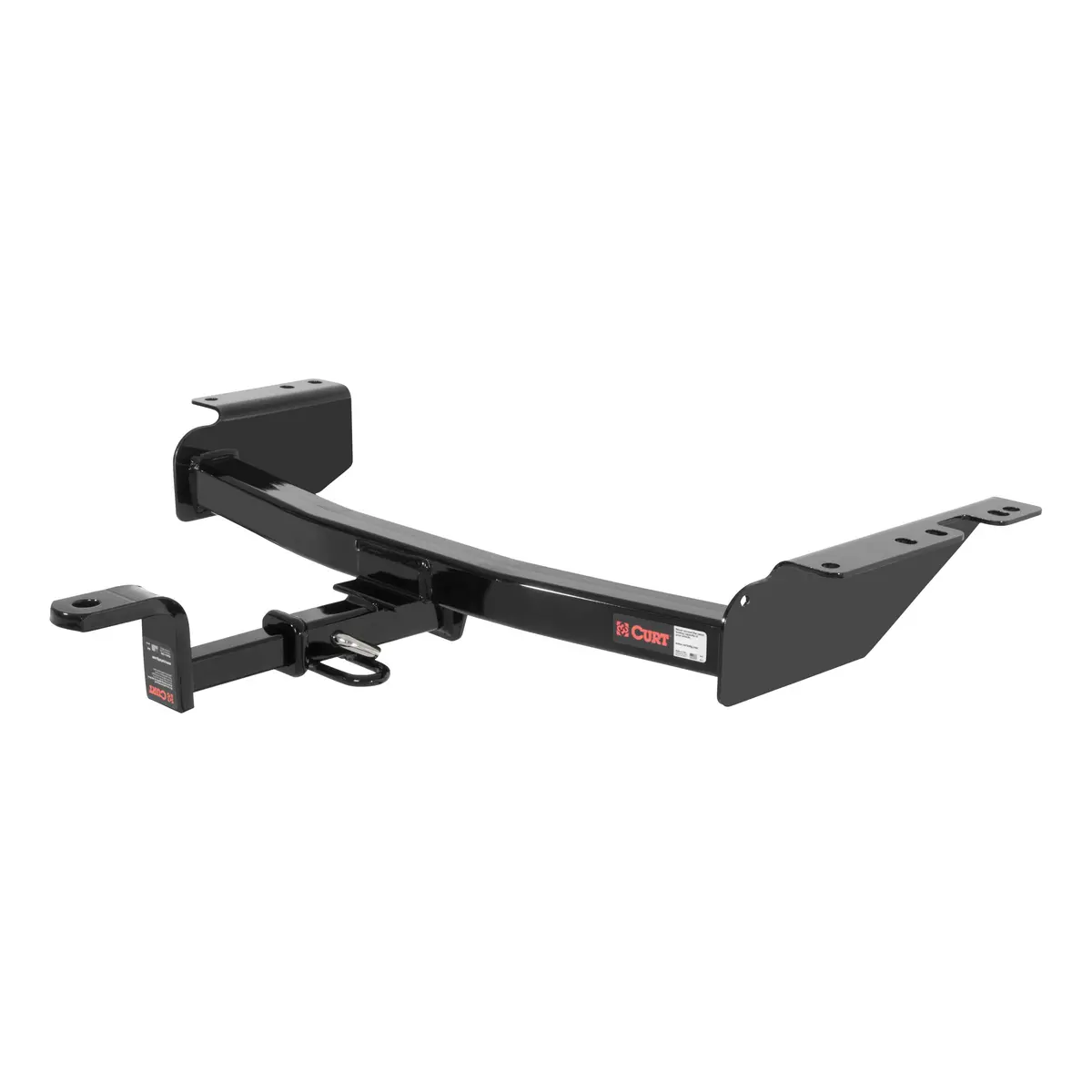 Curt 122443 Class 2 Trailer Hitch With Ball Mount, 1-1/4-Inch Receiver, Select Buick, Chevrolet, Oldsmobile, Pontiac Vehicles 1