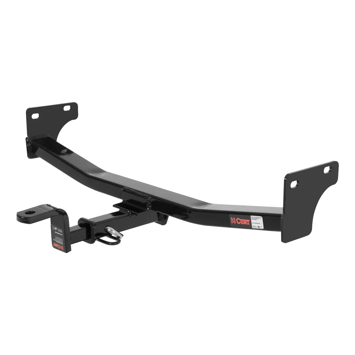 Curt 122553 Class 2 Trailer Hitch With Ball Mount, 1-1/4-Inch Receiver, Select Jeep Compass, Patriot 1