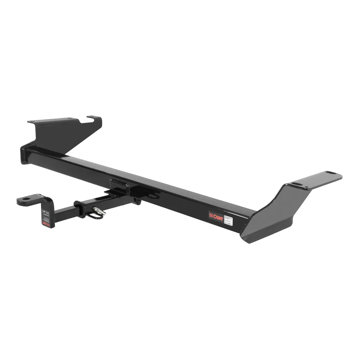 Curt 122643 Class 2 Trailer Hitch With Ball Mount, 1-1/4-Inch Receiver, Select Chrysler, Dodge, Ram, Volkswagen Minivans 1