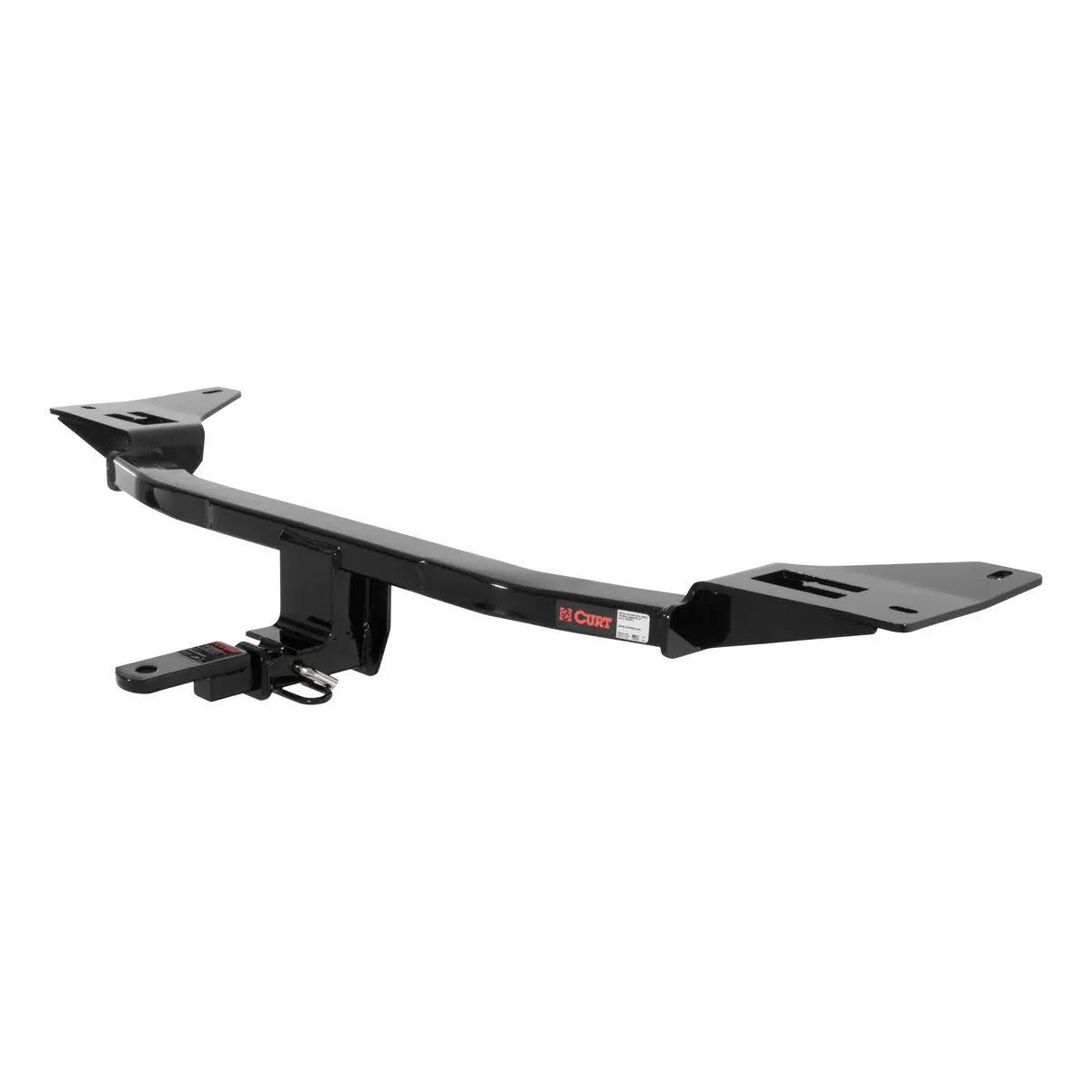 Curt 122963 Class 2 Trailer Hitch With Ball Mount, 1-1/4-Inch Receiver, Select Ford Taurus 1