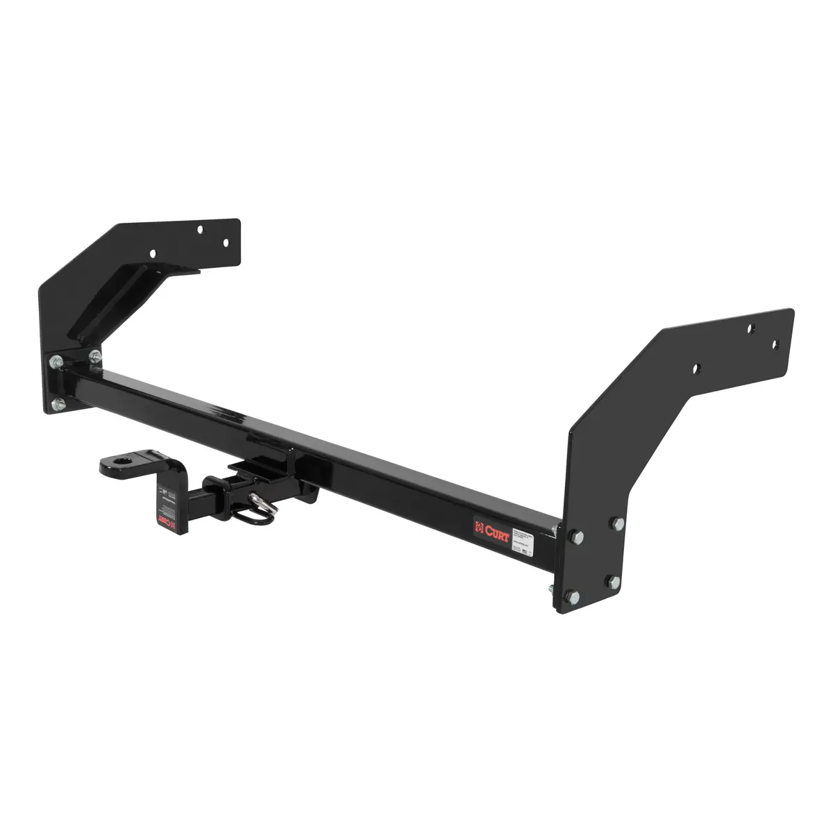 Curt 123033 Class 2 Trailer Hitch With Ball Mount, 1-1/4-Inch Receiver, Select Mazda B2000, B2200, B2600 1