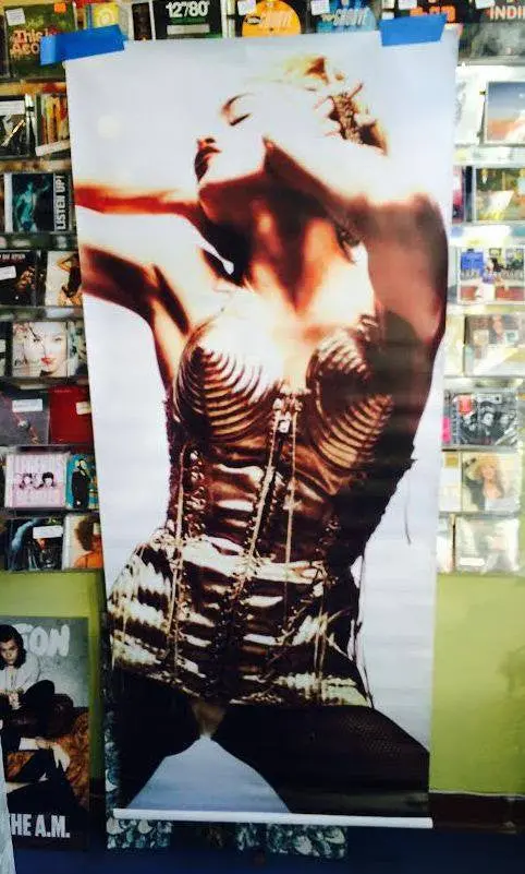 Madonna - Blond Ambition 6Ft Vinyl Banner 1