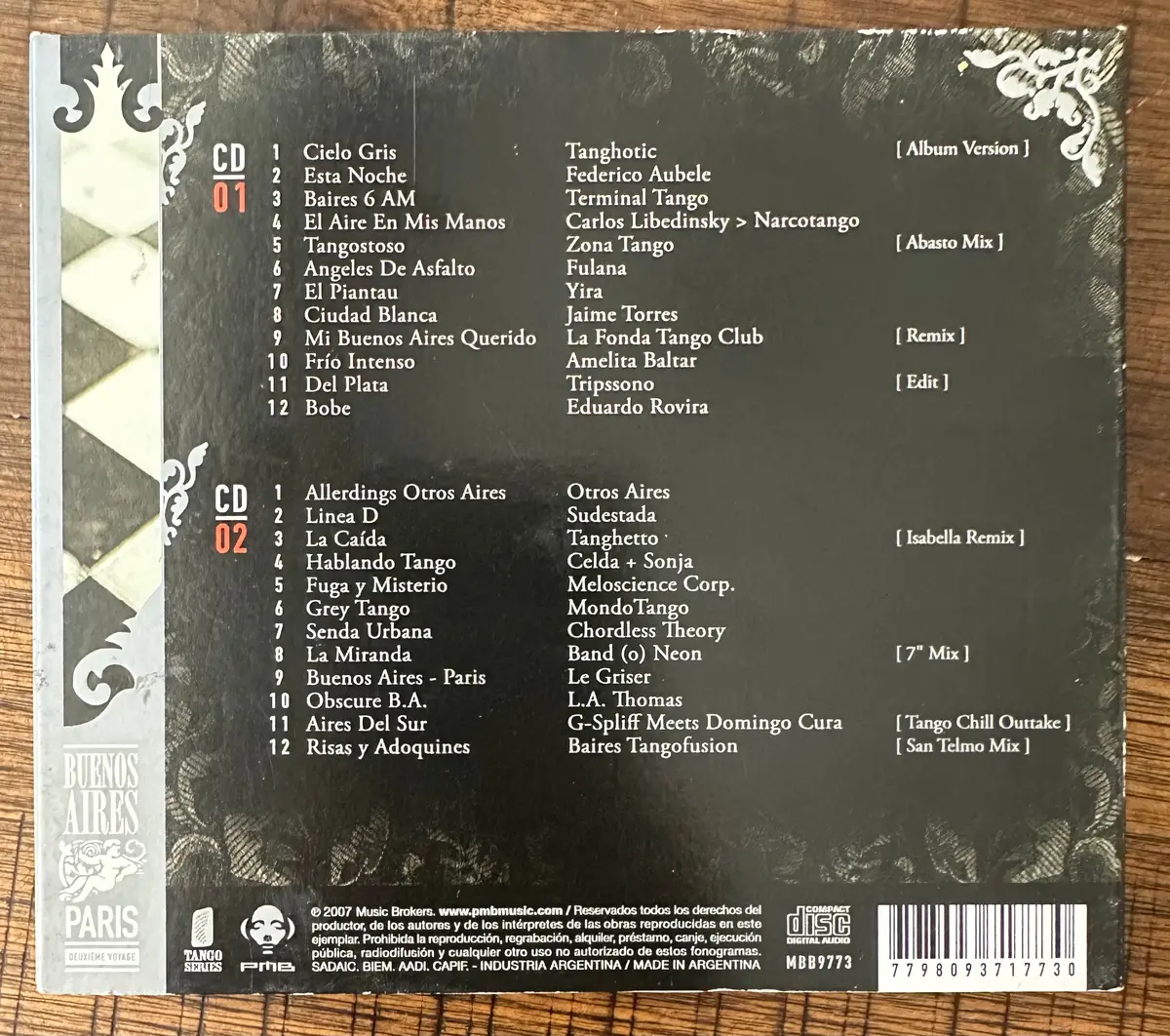 Buenos Aires: Paris - Deuxieme / Various (Vol.2) (2Cd) Import - Used 2