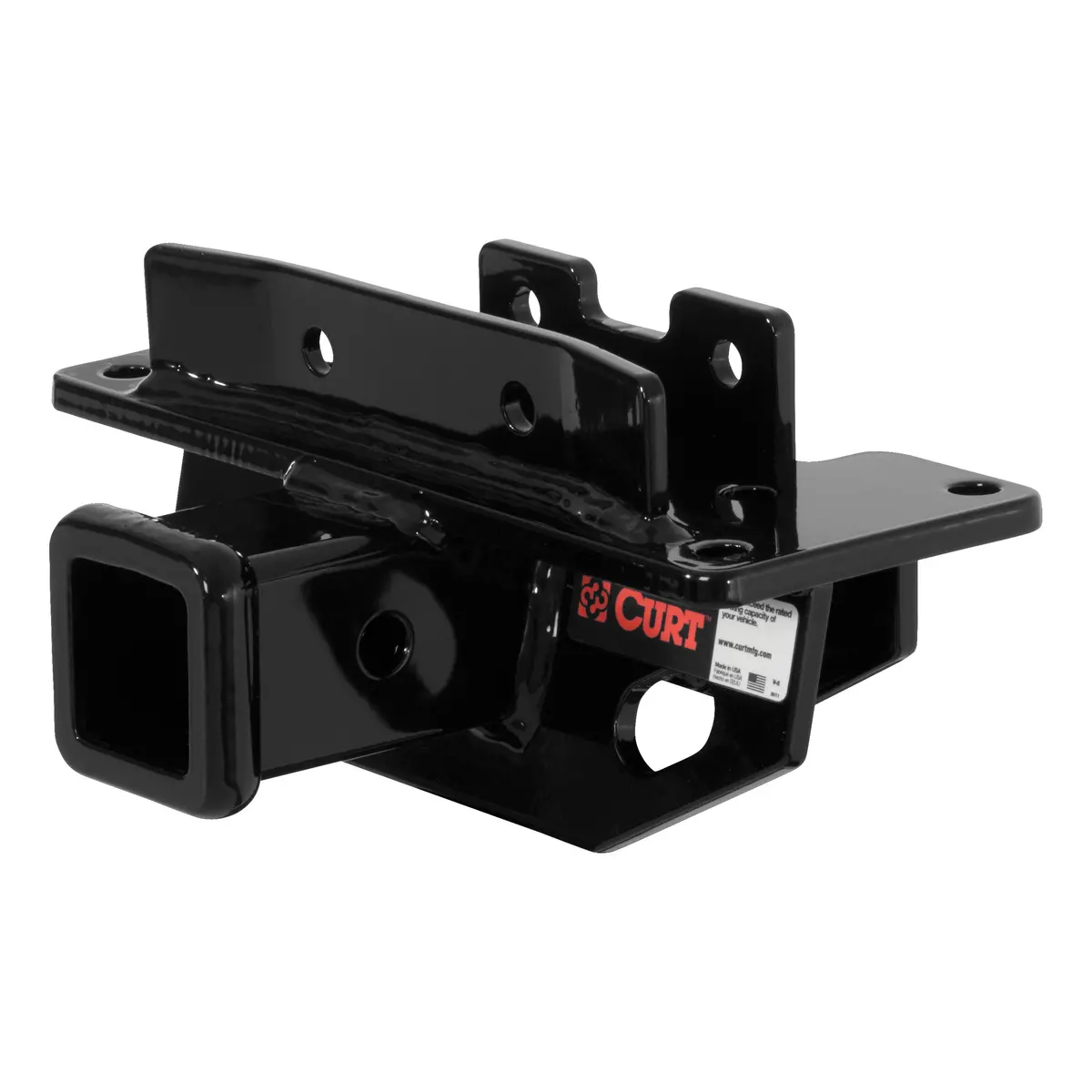 Curt 13072 Class 3 Trailer Hitch, 2-Inch Receiver, Concealed Main Body, Select Dodge Durango, Chrysler Aspen 1